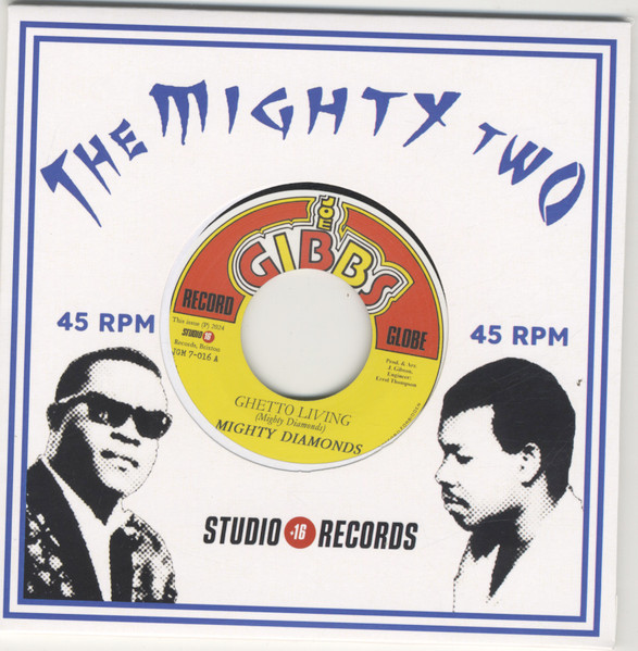 The Mighty Diamonds - Ghetto Living | Joe Gibbs Record Globe (JGM7-016)
