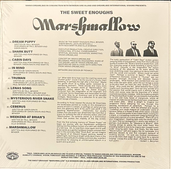 The Sweet Enoughs - Marshmallow | Wondercore Island Records (WC10008) - 2 The Sweet Enoughs - Marshmallow | Wondercore Island Records (WC10008) - 2