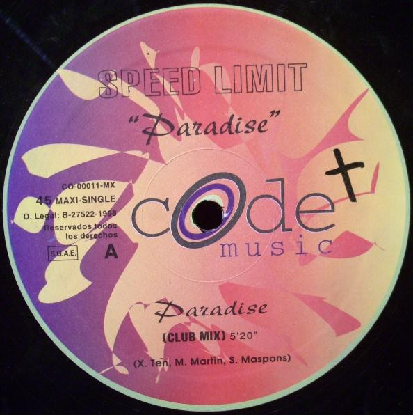 Speed Limit - Paradise | Code Music (CO-00011-MX) - 3