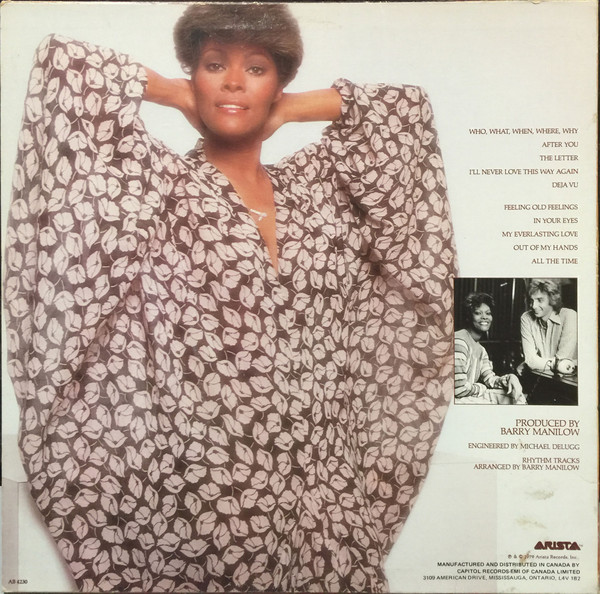 Dionne Warwick - Dionne | Arista (AB 4230) - 2