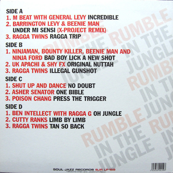 Various - Rumble In The Jungle | Soul Jazz Records (SJR LP 159) - 2
