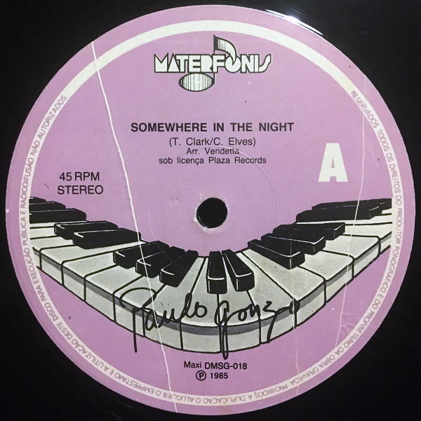Paulo Gonzo - Somewhere In The Night | Materfonis (Máxi-018) - 3