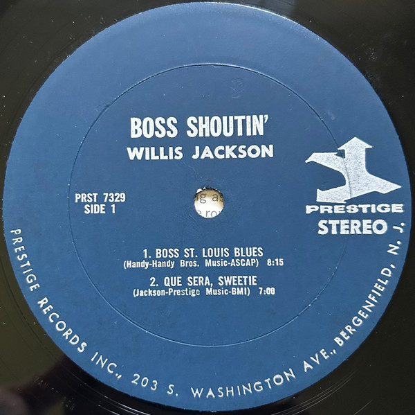 Willis Jackson - Boss Shoutin' [Vinyl] | Prestige (PRST 7329) - 3
