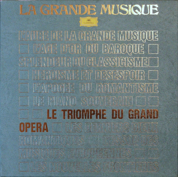 Various - Le Triomphe Du Grand Opéra | Deutsche Grammophon (2864 095U) - main