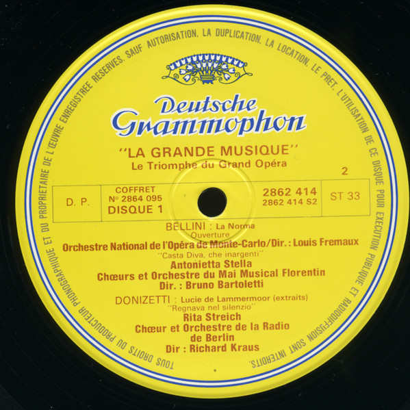 Various - Le Triomphe Du Grand Opéra | Deutsche Grammophon (2864 095U) - 3