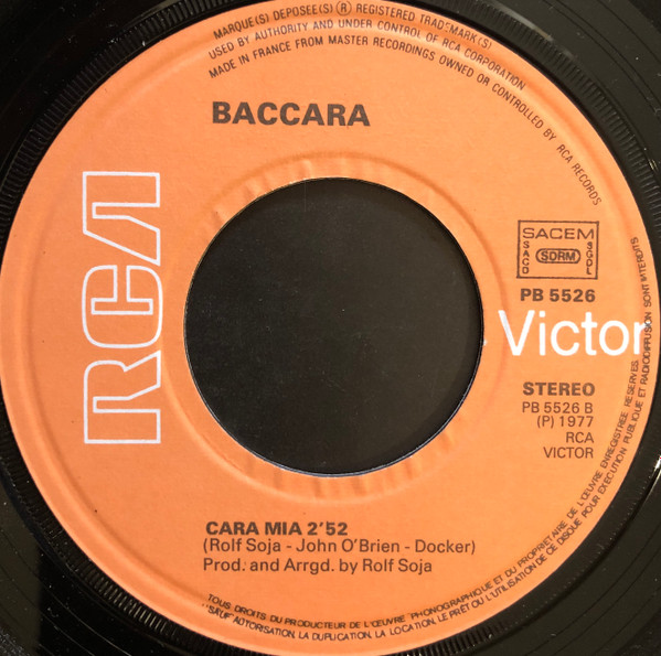 Baccara - Yes Sir, I Can Boogie | RCA (PB 5526) - 4