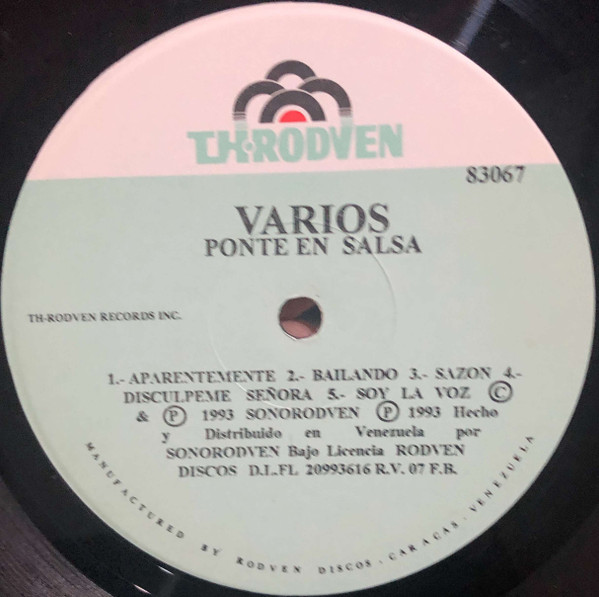 Various - Ponte En Salsa | TH-Rodven (83067) - 3