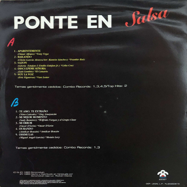 Various - Ponte En Salsa | TH-Rodven (83067) - 2