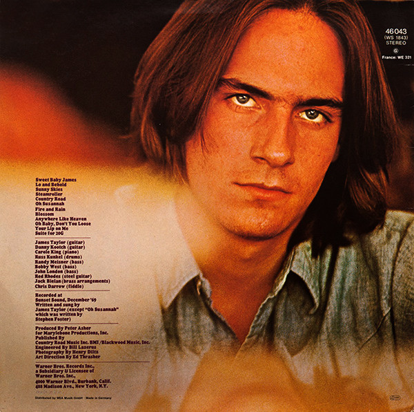 James Taylor - Sweet Baby James | Warner Bros. Records (46 043) - 2 James Taylor - Sweet Baby James | Warner Bros. Records (46 043) - 2