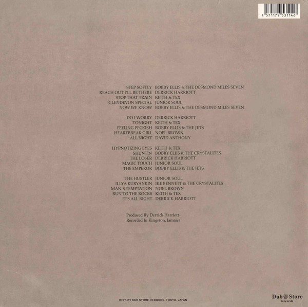 Various - Derrick Harriott Rock Steady 1966-1969 | Dub Store Records (DSR LP 008) - 2 Various - Derrick Harriott Rock Steady 1966-1969 | Dub Store Records (DSR LP 008) - 2