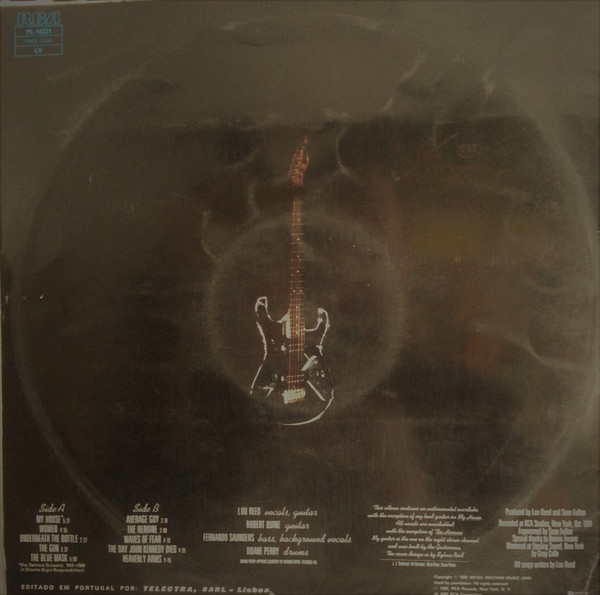 Lou Reed - The Blue Mask | RCA (PL 14221) - 2
