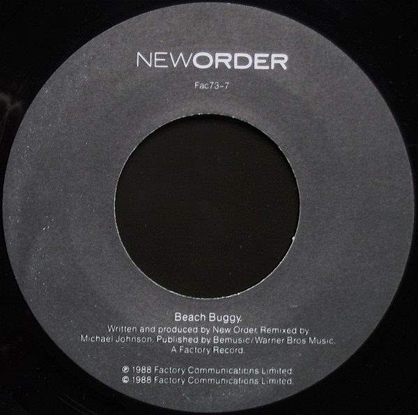 New Order - Blue Monday 1988 | Factory (Fac73-7) - 4