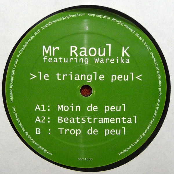 Mr Raoul K Featuring Wareika - Le Triangle Peul | Baobab Music (bbm1006)