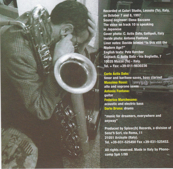Actis Band - Son Para El Che | Splasc Records (CDH 675.2) - 2 Actis Band - Son Para El Che | Splasc Records (CDH 675.2) - 2