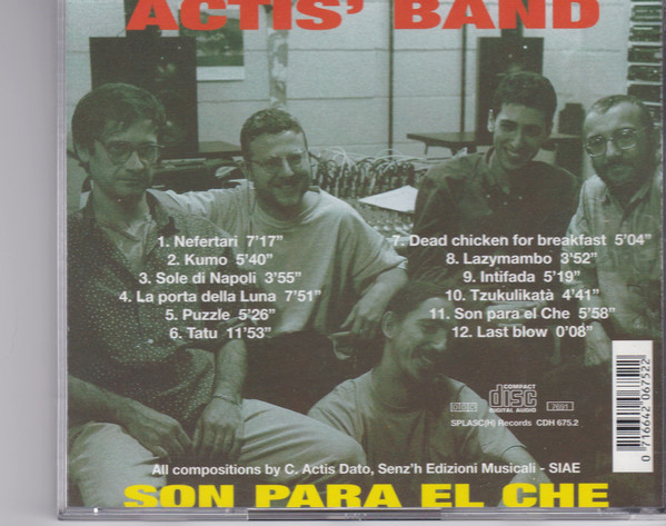 Actis Band - Son Para El Che | Splasc Records (CDH 675.2) - 3 Actis Band - Son Para El Che | Splasc Records (CDH 675.2) - 3