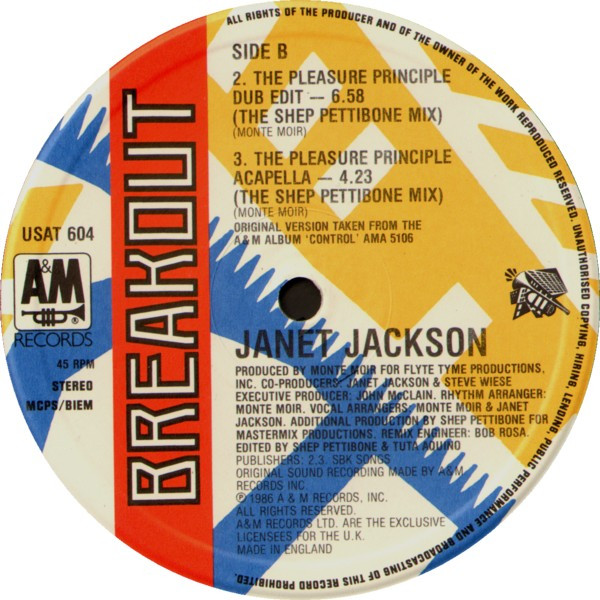 Janet Jackson - The Pleasure Principle | Breakout (USAT 604) - 4