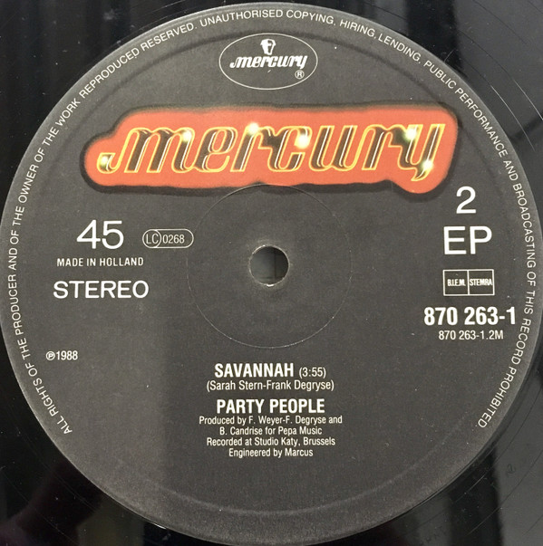 Party People - Soul Party (Medley) | Mercury (870 263-1) - 2