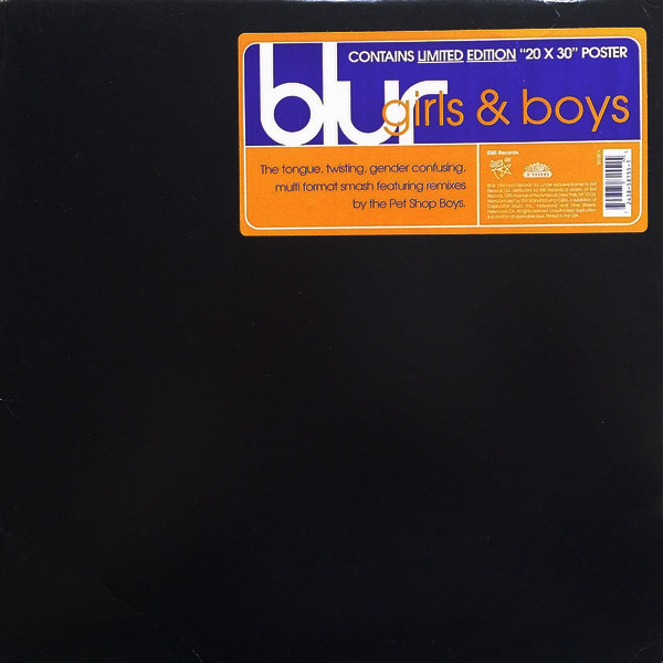 Blur - Girls & Boys | SBK Records (Y-58155) - main Blur - Girls & Boys | SBK Records (Y-58155) - main