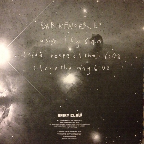 Darkfader - Darkfader EP Vol. 1 | Hairy Claw (HC03) - 2