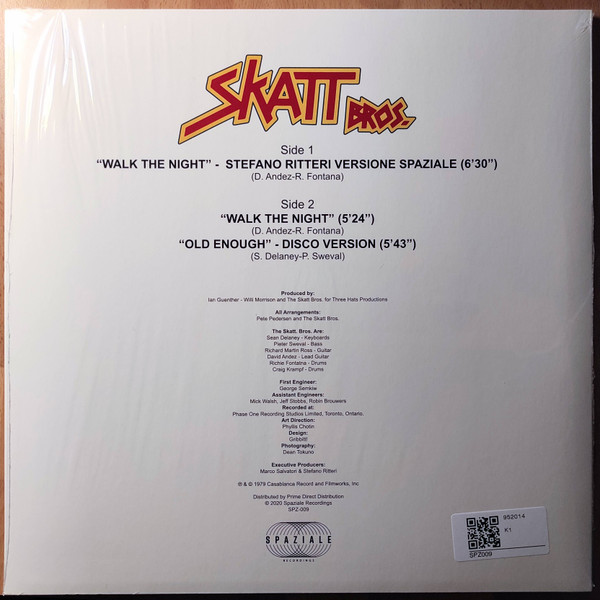 Skatt Bros. - Walk The Night | Spaziale Recordings (SPZ-009) - 2
