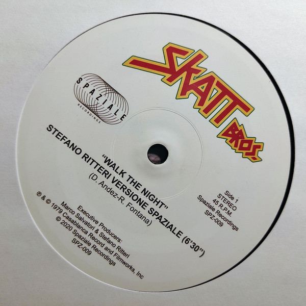 Skatt Bros. - Walk The Night | Spaziale Recordings (SPZ-009) - 3