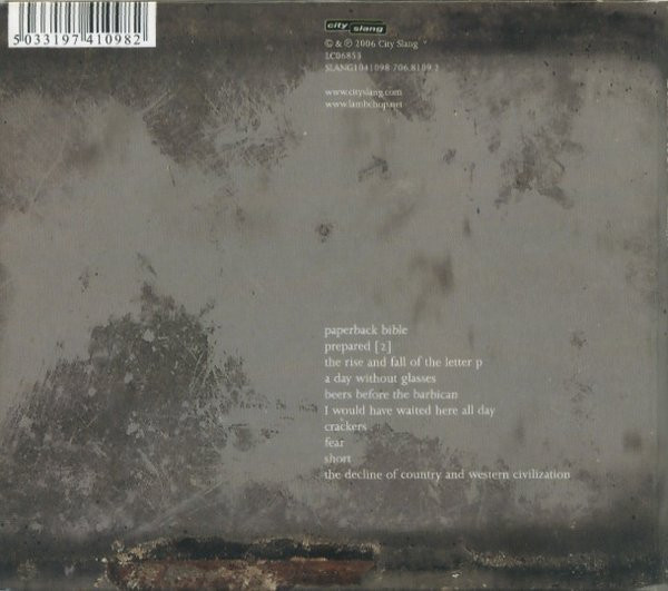 Lambchop - Damaged CD | City Slang (SLANG1041098) - main