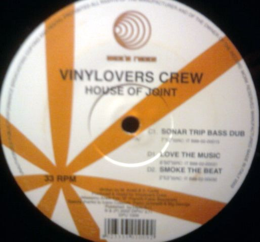 Vinylovers Crew - House Of Joint | Bee's Nees (DPU 1009)