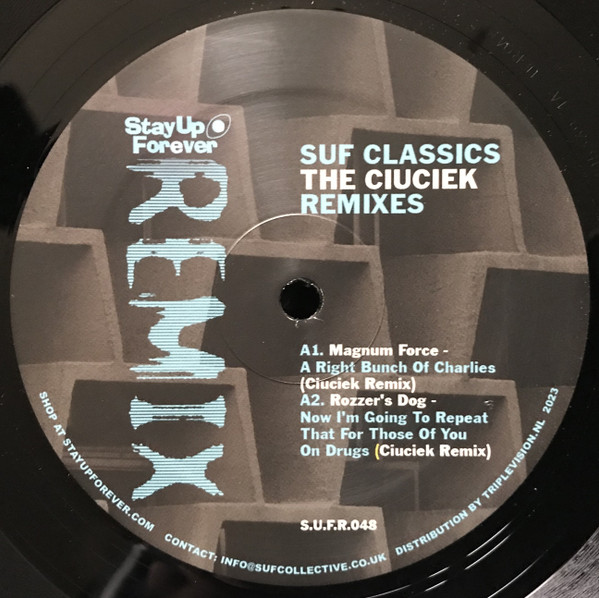 Various - SUF Classics The Ciuciek Remixes | Stay Up Forever Remix (S.U.F.R.048)