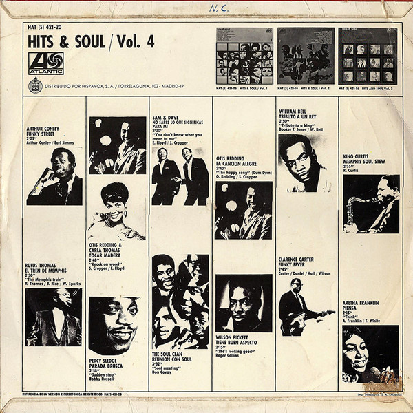 Various - Hits & Soul 4 | Atlantic (HATS 421-20) - 2 Various - Hits & Soul 4 | Atlantic (HATS 421-20) - 2