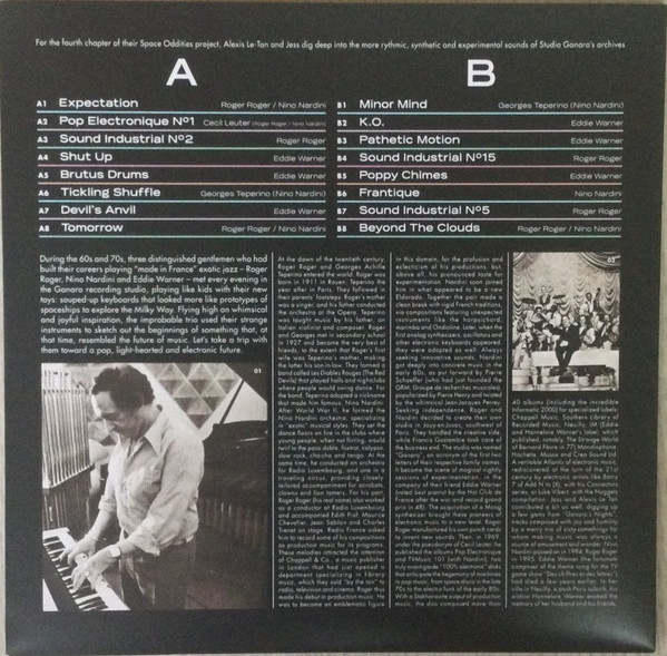 Various - Space Oddities - Studio Ganaro (1972-1982) | Born Bad Records (BB082LP) - 2 Various - Space Oddities - Studio Ganaro (1972-1982) | Born Bad Records (BB082LP) - 2