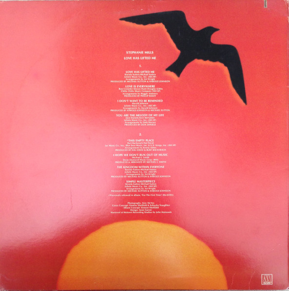 Stephanie Mills - Love Has Lifted Me | Motown (6033ML) - 2