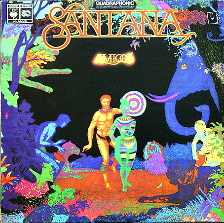Santana - Amigos | CBS (CBSQ 86005) - main