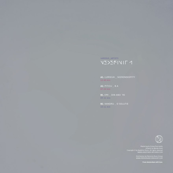 Various - Nedefinit 1 | Undefined Music (UNDF001) - main