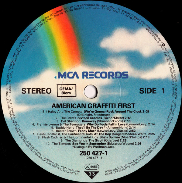 Various - American Graffiti (Oldies But Goldies 41 Original Hits From The Sound Track Of) | MCA Records (250 427-1) - 3
