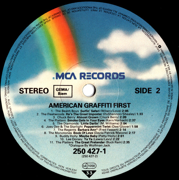 Various - American Graffiti (Oldies But Goldies 41 Original Hits From The Sound Track Of) | MCA Records (250 427-1) - 4