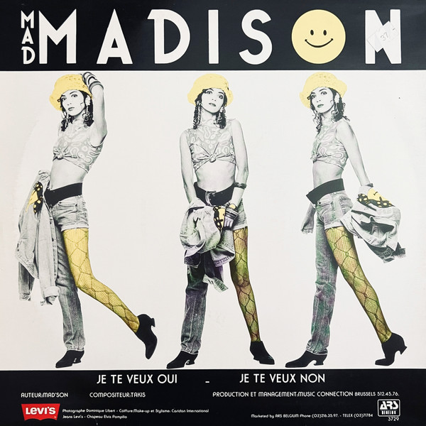 Mad Madison - Je Te Veux Oui, Je Te Veux Non | ARS Records (ARS 3729) - 2 Mad Madison - Je Te Veux Oui, Je Te Veux Non | ARS Records (ARS 3729) - 2
