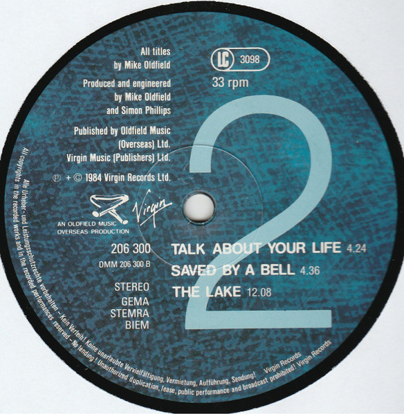 Mike Oldfield - Discovery | Virgin (206 300) - 4 Mike Oldfield - Discovery | Virgin (206 300) - 4