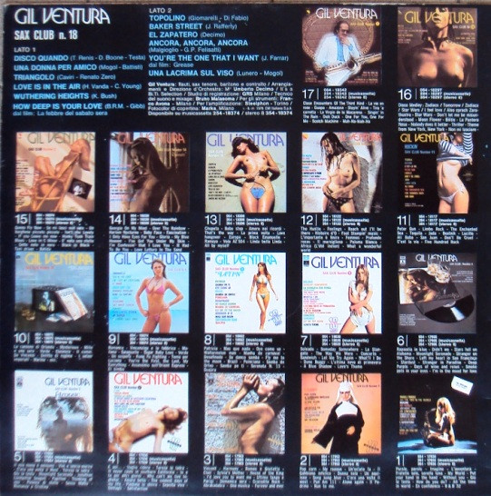 Gil Ventura - Sax Club Nr 18 | EMI (3C 054-18374) - 2