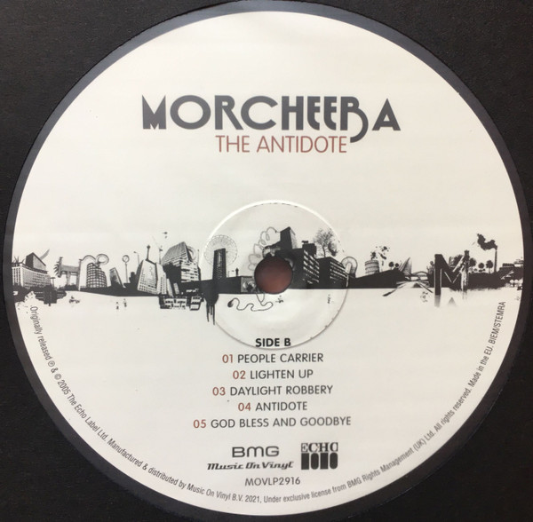 Morcheeba - The Antidote | BMG (MOVLP2916) - 4 Morcheeba - The Antidote | BMG (MOVLP2916) - 4