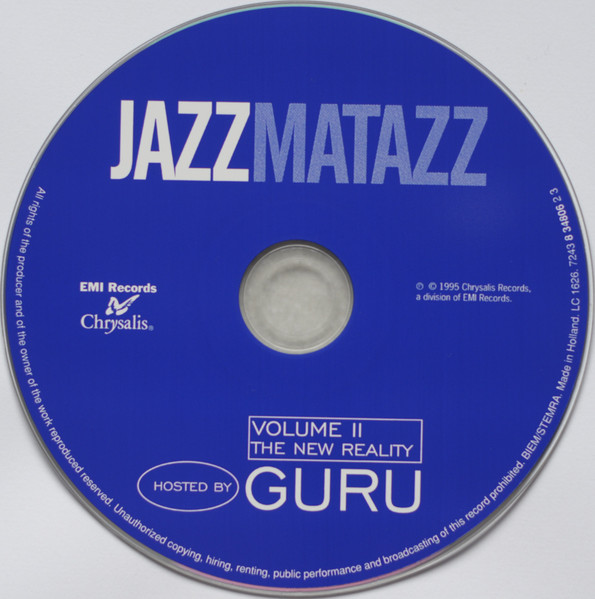 Guru - Jazzmatazz Volume II: The New Reality | Chrysalis (7243 8 34806 2 3) - 3
