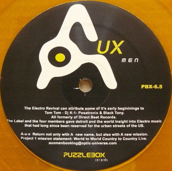 Aux Men - Project 1 | Puzzlebox Records (PBX-6.5) - 2