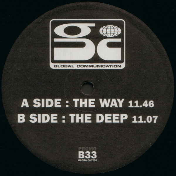 Global Communication - The Way / The Deep | Dedicated (GLOBA 002TDJ) - 3