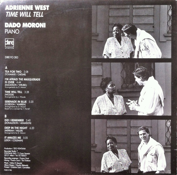 Adrienne West / Dado Moroni - Time Will Tell | Dire (FO 383) - 2 Adrienne West / Dado Moroni - Time Will Tell | Dire (FO 383) - 2
