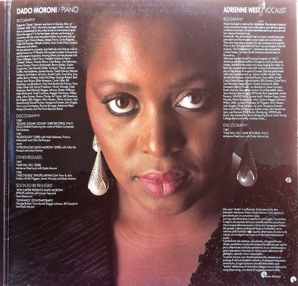 Adrienne West / Dado Moroni - Time Will Tell | Dire (FO 383) - 3 Adrienne West / Dado Moroni - Time Will Tell | Dire (FO 383) - 3
