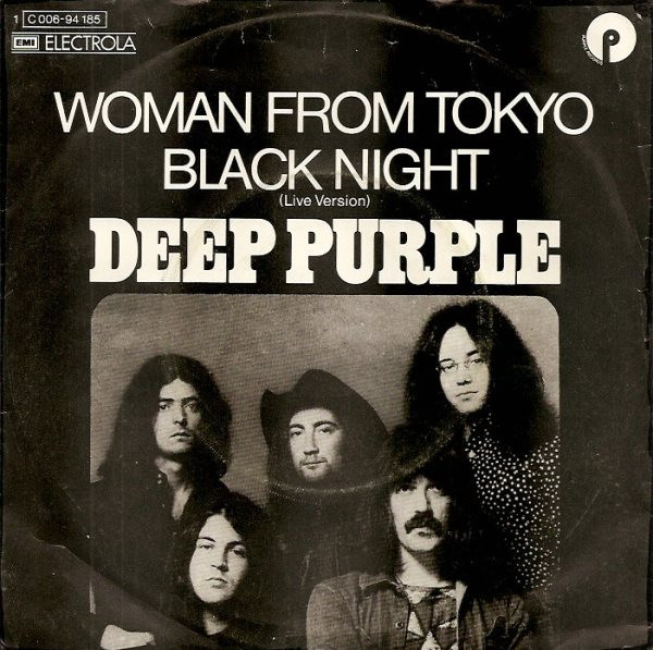 Deep Purple - Woman From Tokyo / Black Night (Live Version) | Purple Records (1 C 006-94 185) - main Deep Purple - Woman From Tokyo / Black Night (Live Version) | Purple Records (1 C 006-94 185) - main