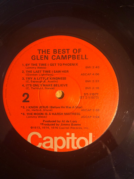 Glen Campbell - The Best Of Glen Campbell | Capitol Records (ST-11577) - 4