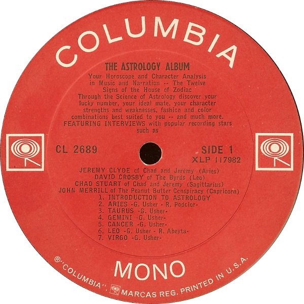 Various - The Astrology Album | Columbia (CL 2689) - 3