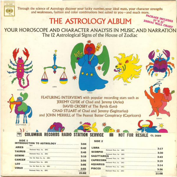 Various - The Astrology Album | Columbia (CL 2689) Various - The Astrology Album | Columbia (CL 2689)