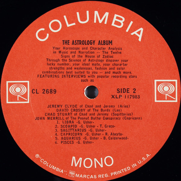 Various - The Astrology Album | Columbia (CL 2689) - 4