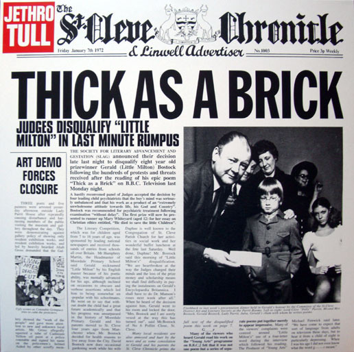 Jethro Tull And Ian Anderson - Thick As A Brick / TAAB 2 | Chrysalis (5099970462210) - 3